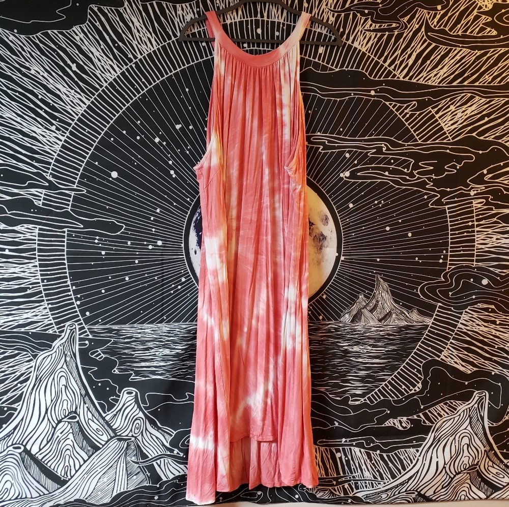 Lane Bryant Tie Dye Halter Dress